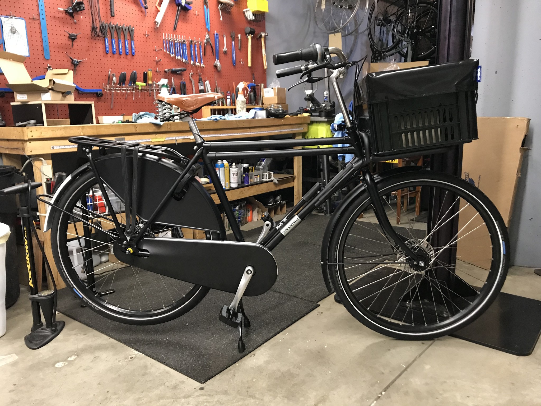 Workcycles 2-Tube Transport Matte Black