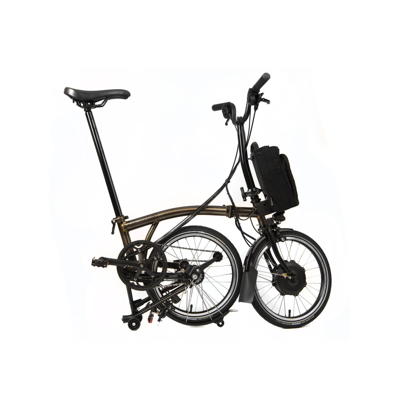 Brompton Brompton Electric C Line Explore Mid Handlebar - Black Lacquer