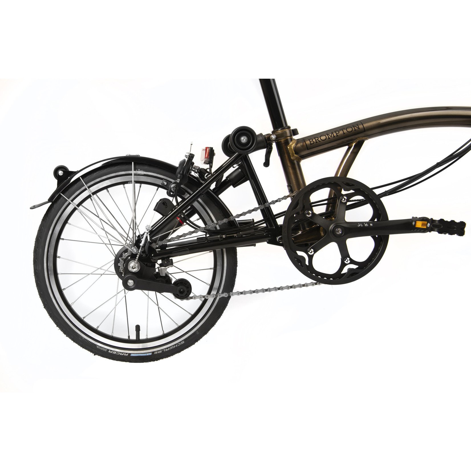 Brompton Brompton Electric C Line Explore Mid Handlebar - Black Lacquer