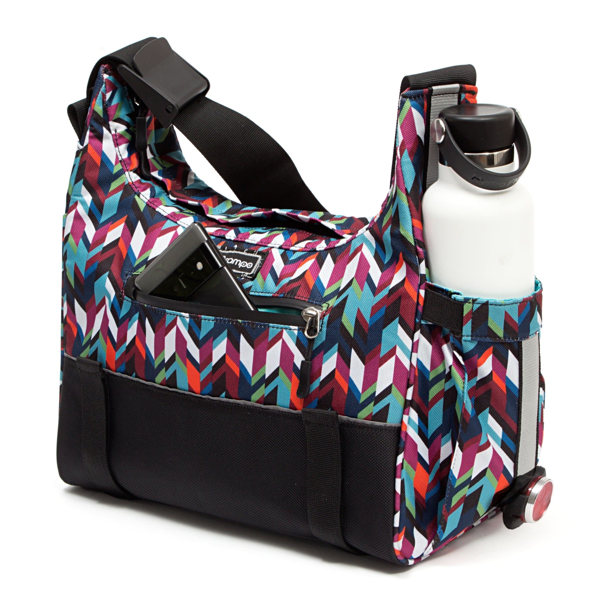 Po Campo Chelsea Trunk Bag Chevron J.C. Lind Bike Co