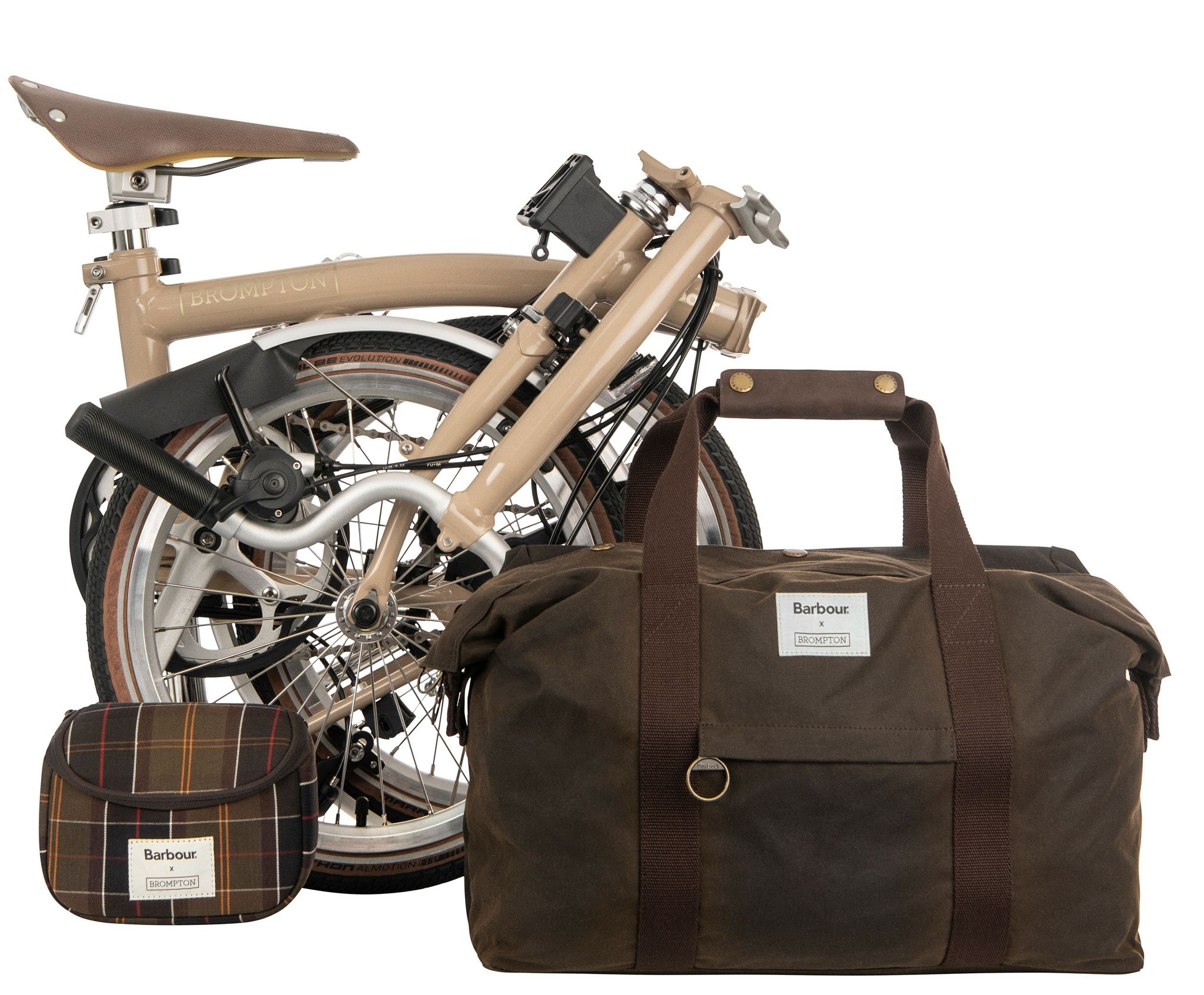 種類ショルダーフロントバッグBarbour X Brompton Wax Holdall