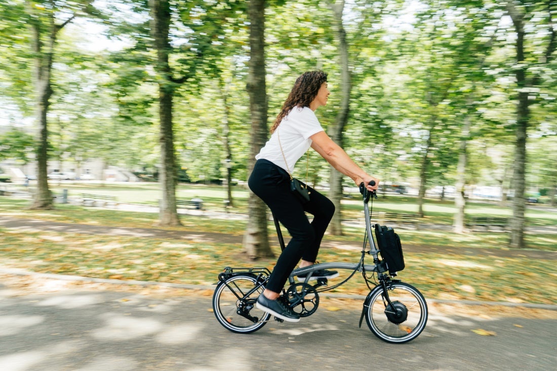 Blog - Brompton P Line Electric is here! - J.C. Lind Bike Co.