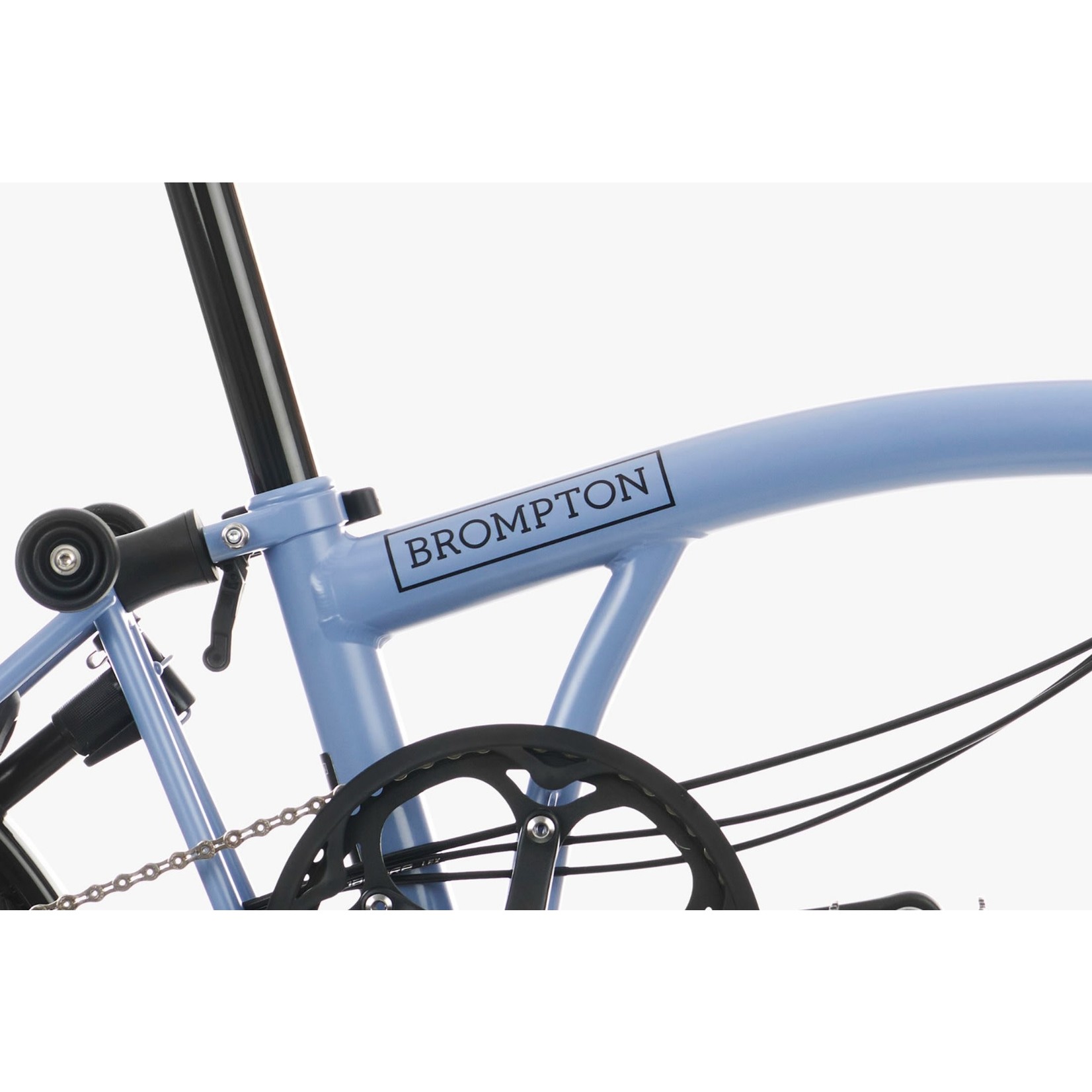 Brompton Brompton C Line Explore Mid Handlebar - Cloud Blue