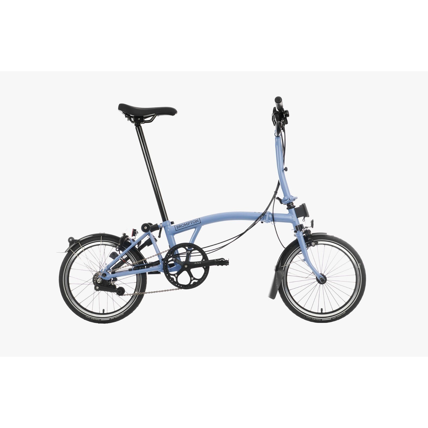 Brompton Brompton C Line Explore Mid Handlebar - Cloud Blue