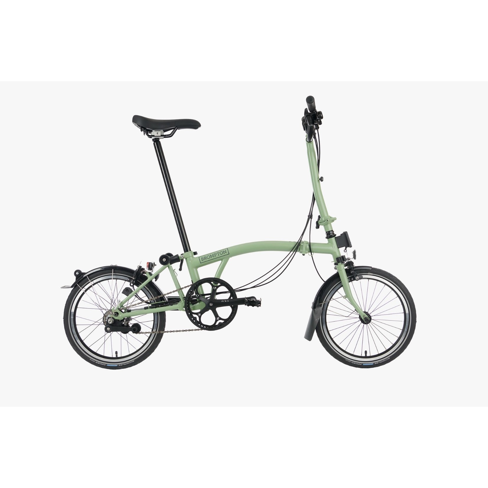 Brompton Brompton C Line Explore High Handlebar - Matcha Green