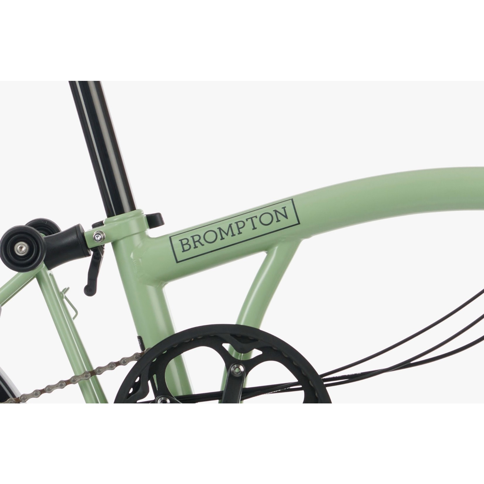 Brompton Brompton C Line Explore High Handlebar - Matcha Green