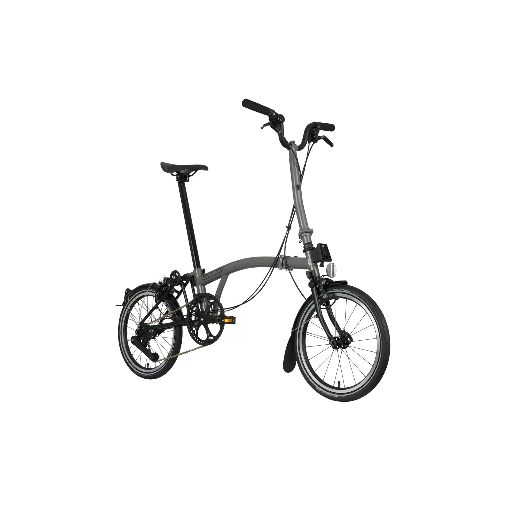 Brompton P Line Urban High Handlebar - Storm Grey - J.C. Brompton P Line Urban High Handlebar - Storm Grey - J.C.