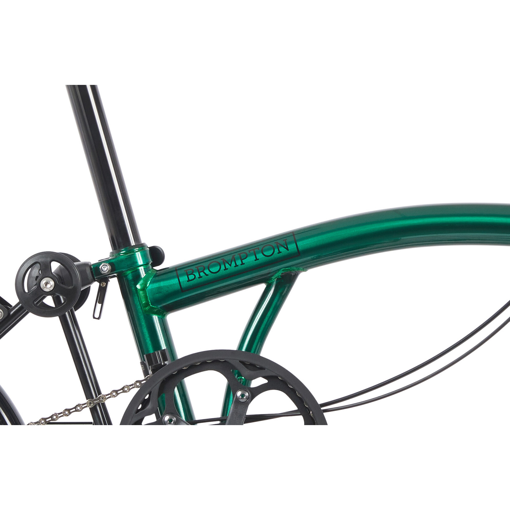 Brompton Brompton P Line Urban Low Handlebar - Emerald Lacquer