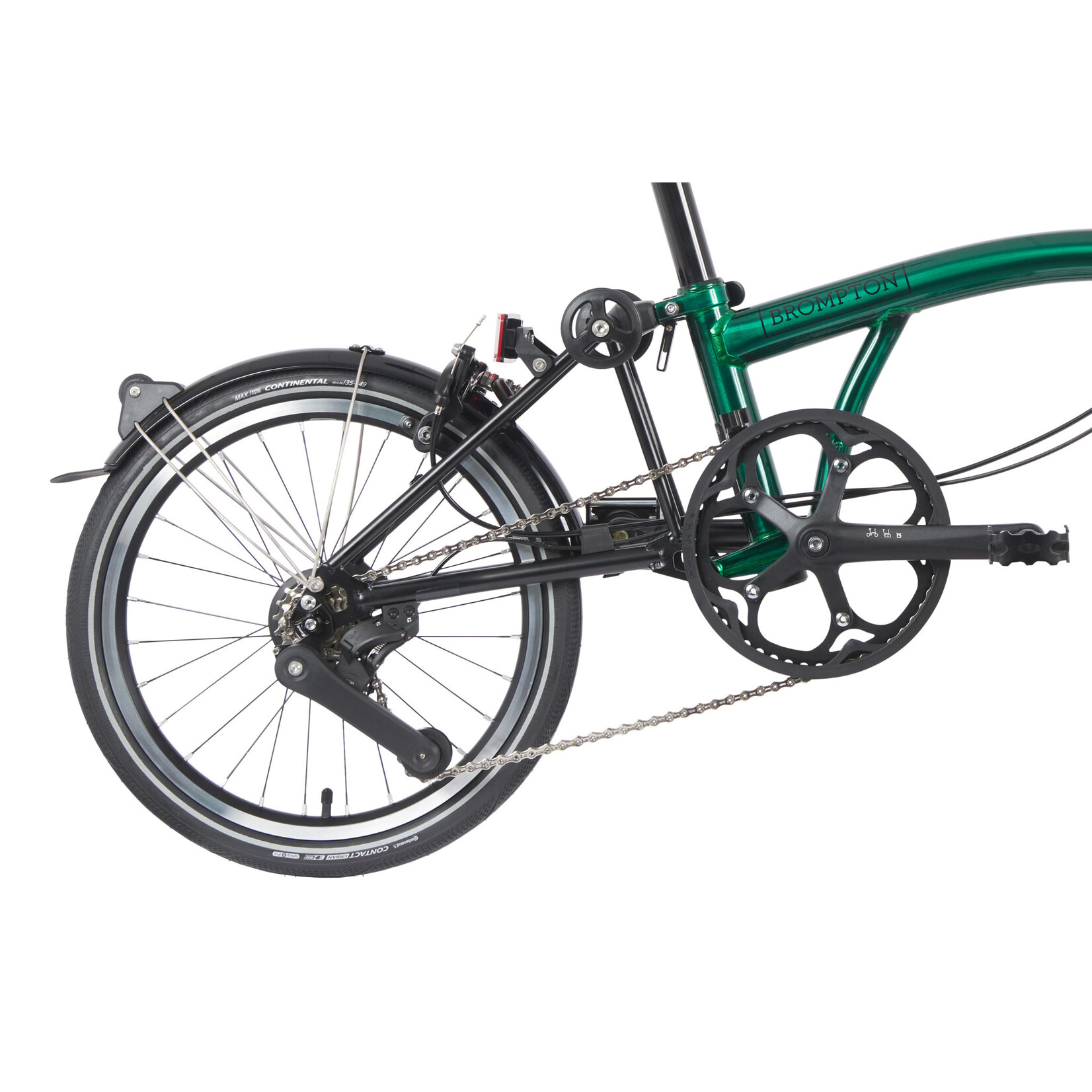 Brompton Brompton P Line Urban Low Handlebar - Emerald Lacquer