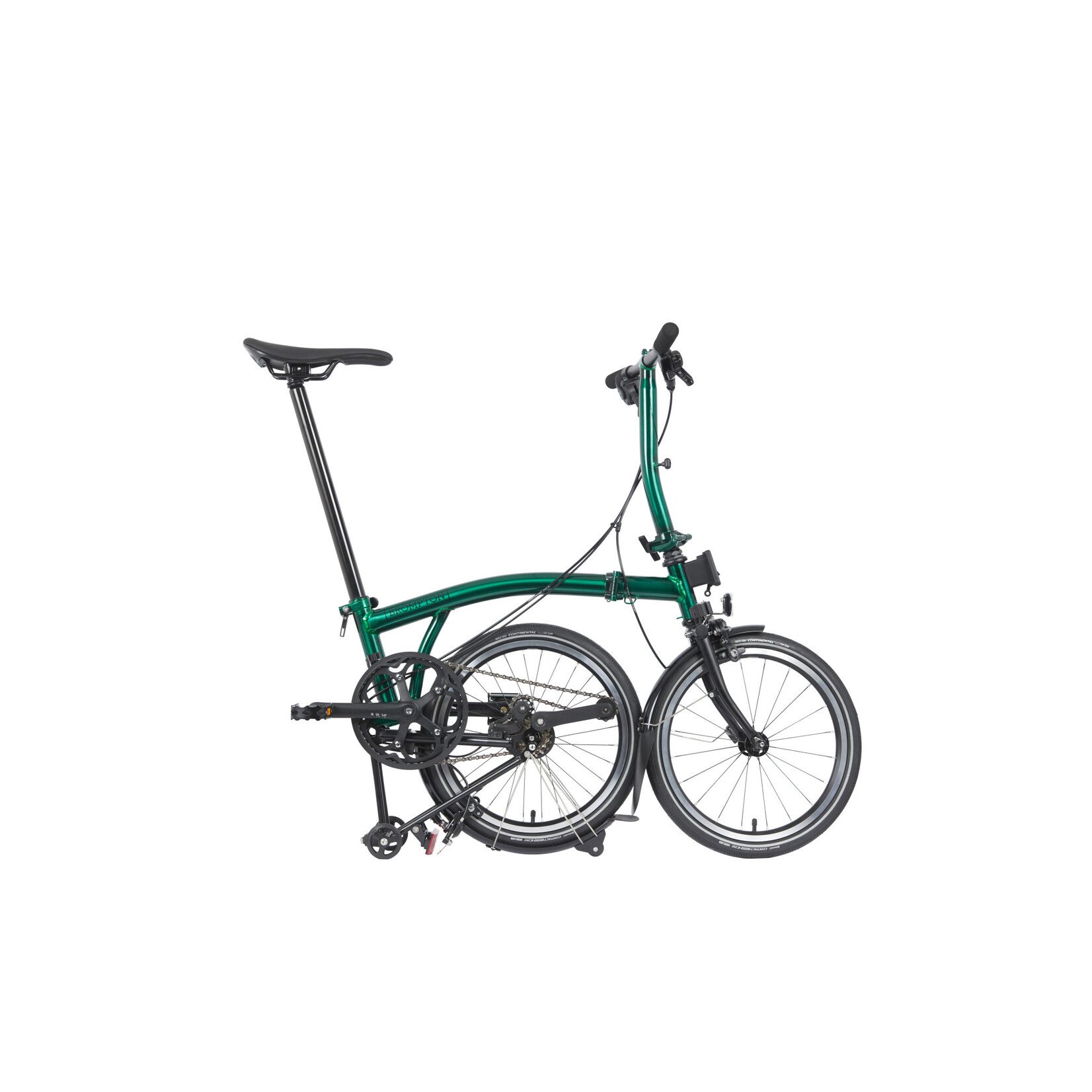 Brompton Brompton P Line Urban Low Handlebar - Emerald Lacquer