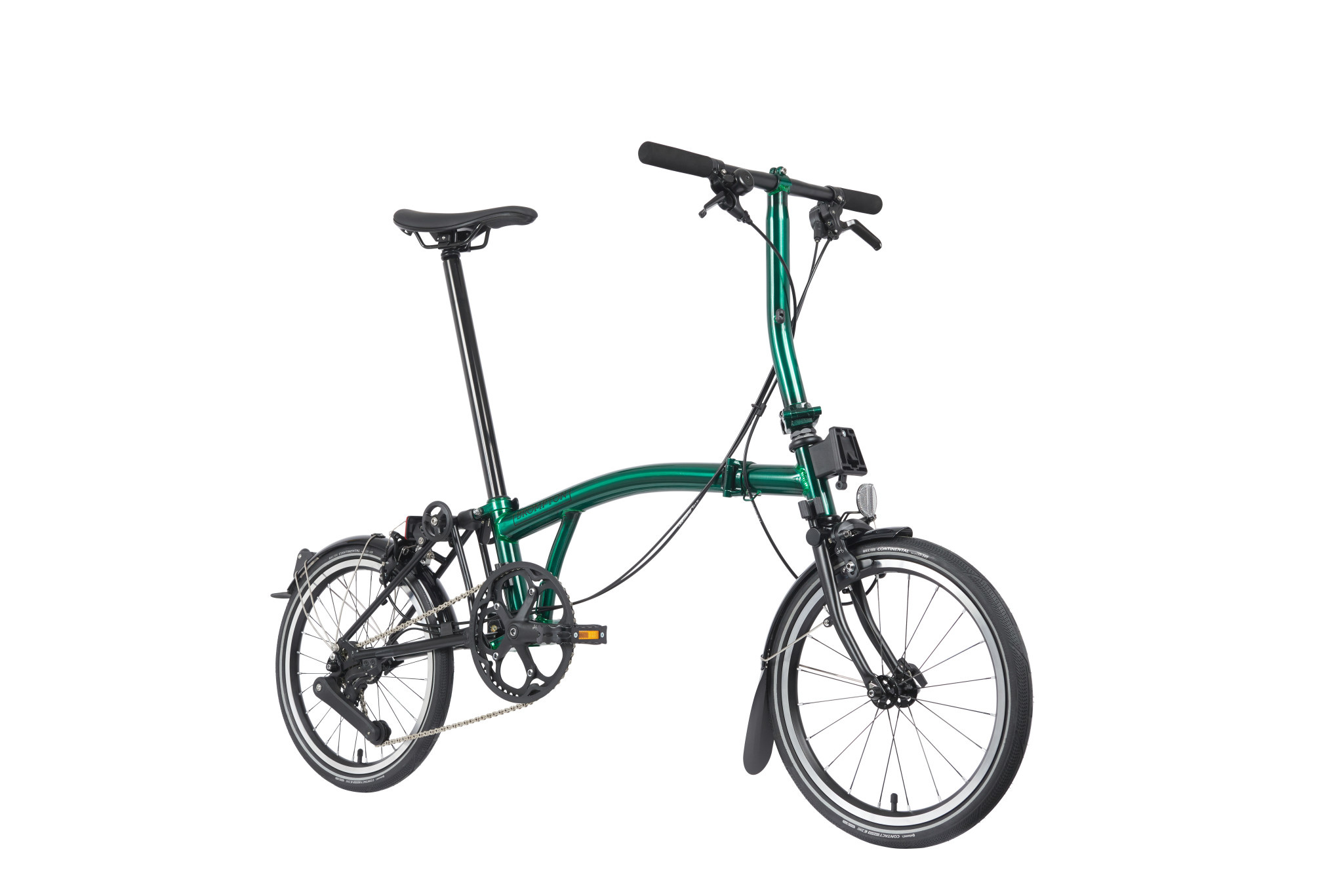 Brompton P Line Urban Low Handlebar - Emerald Lacquer - J.C. Brompton P Line Urban Low Handlebar - Emerald Lacquer - J.C.