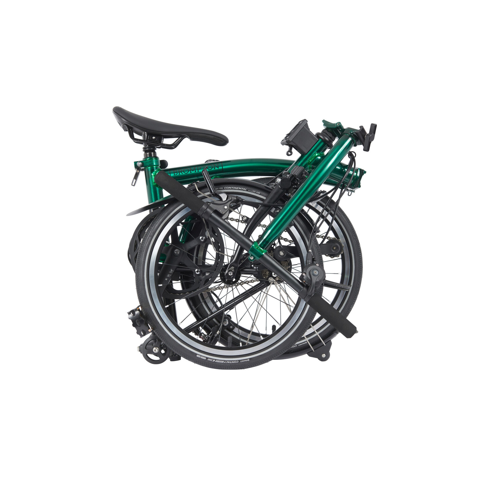 Brompton P Line Urban Low Handlebar - Emerald Lacquer - J.C. Brompton P Line Urban Low Handlebar - Emerald Lacquer - J.C.