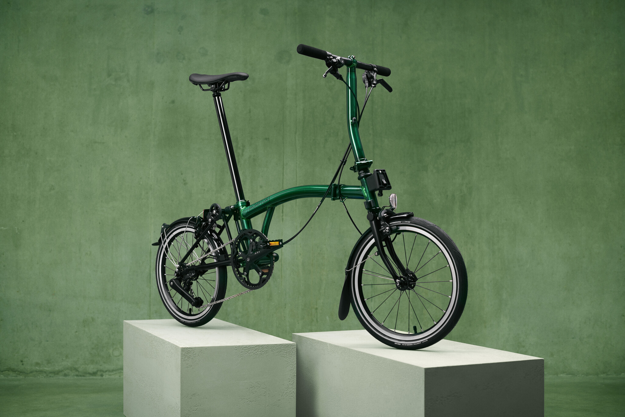 Brompton P Line in Emerald Green! 