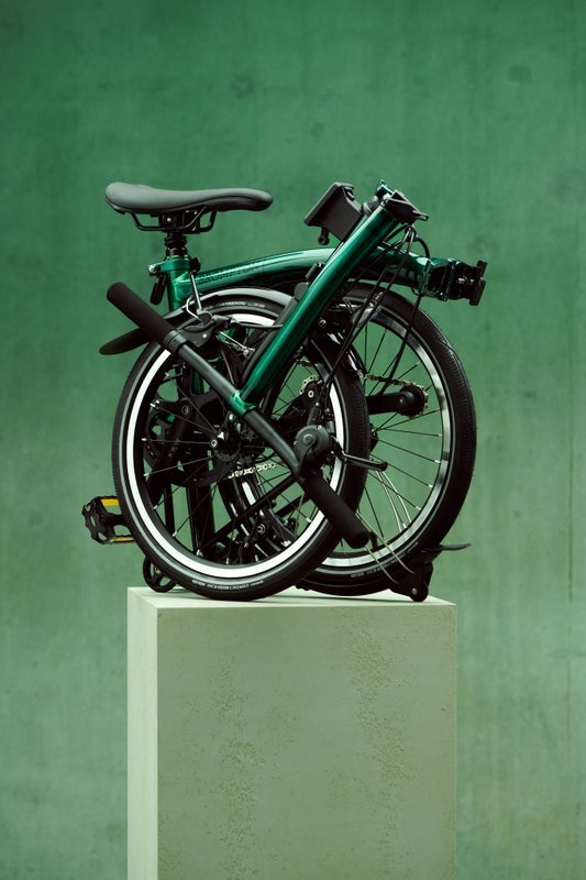 Blog - Brompton P Line in Emerald Green! - J.C. Lind Bike Co.