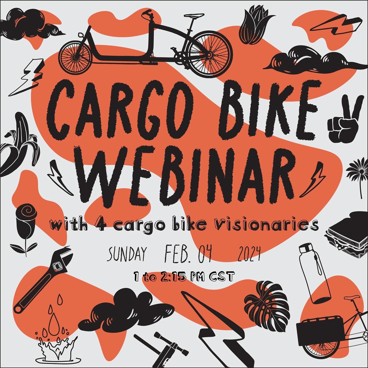 Cargo Bike Webinar - Sunday February 4th