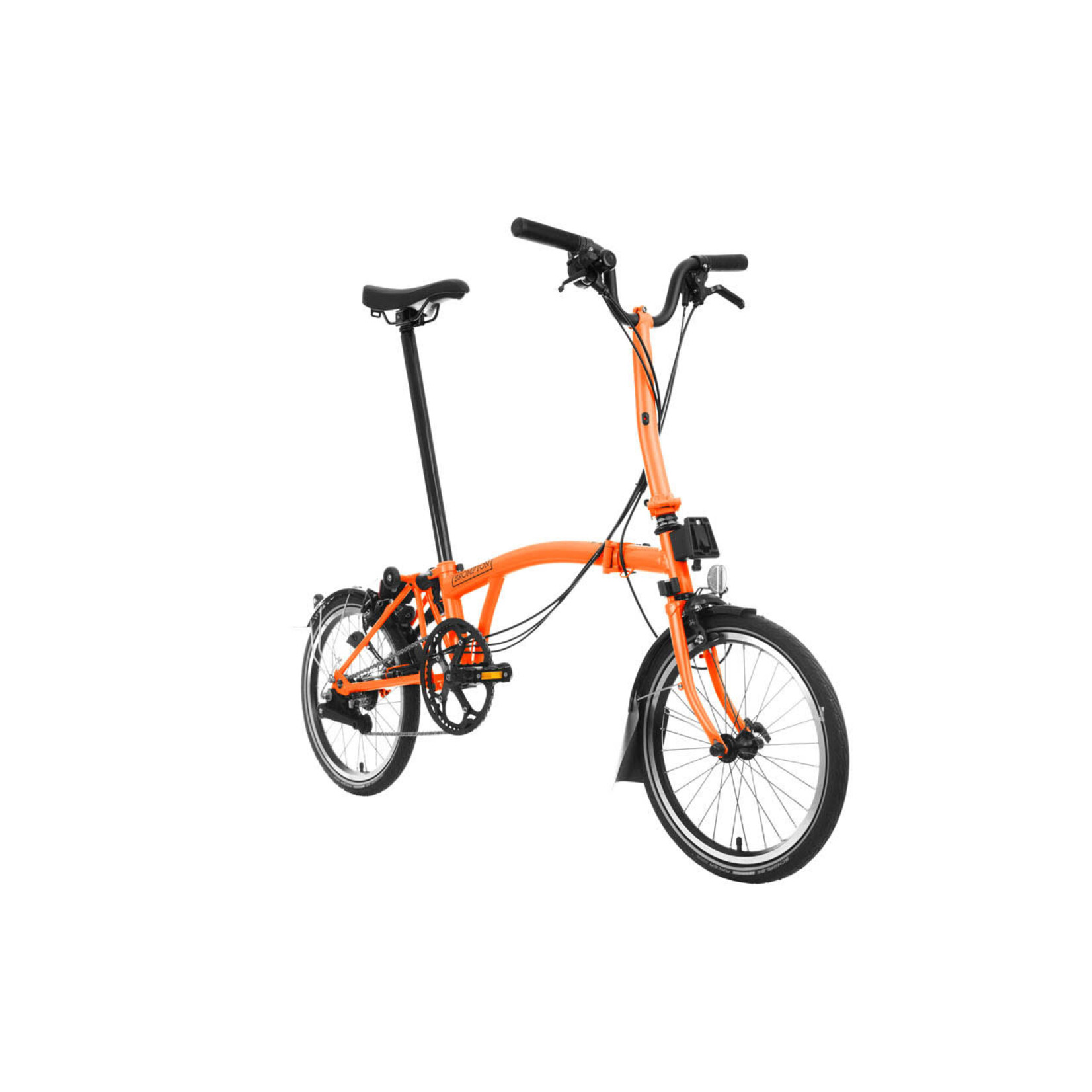 Brompton Brompton C Line 6 Speed Mid Handlebar - Sunset Orange