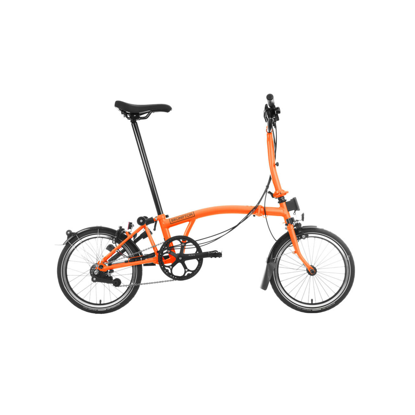 Brompton Brompton C Line 6 Speed Mid Handlebar - Sunset Orange