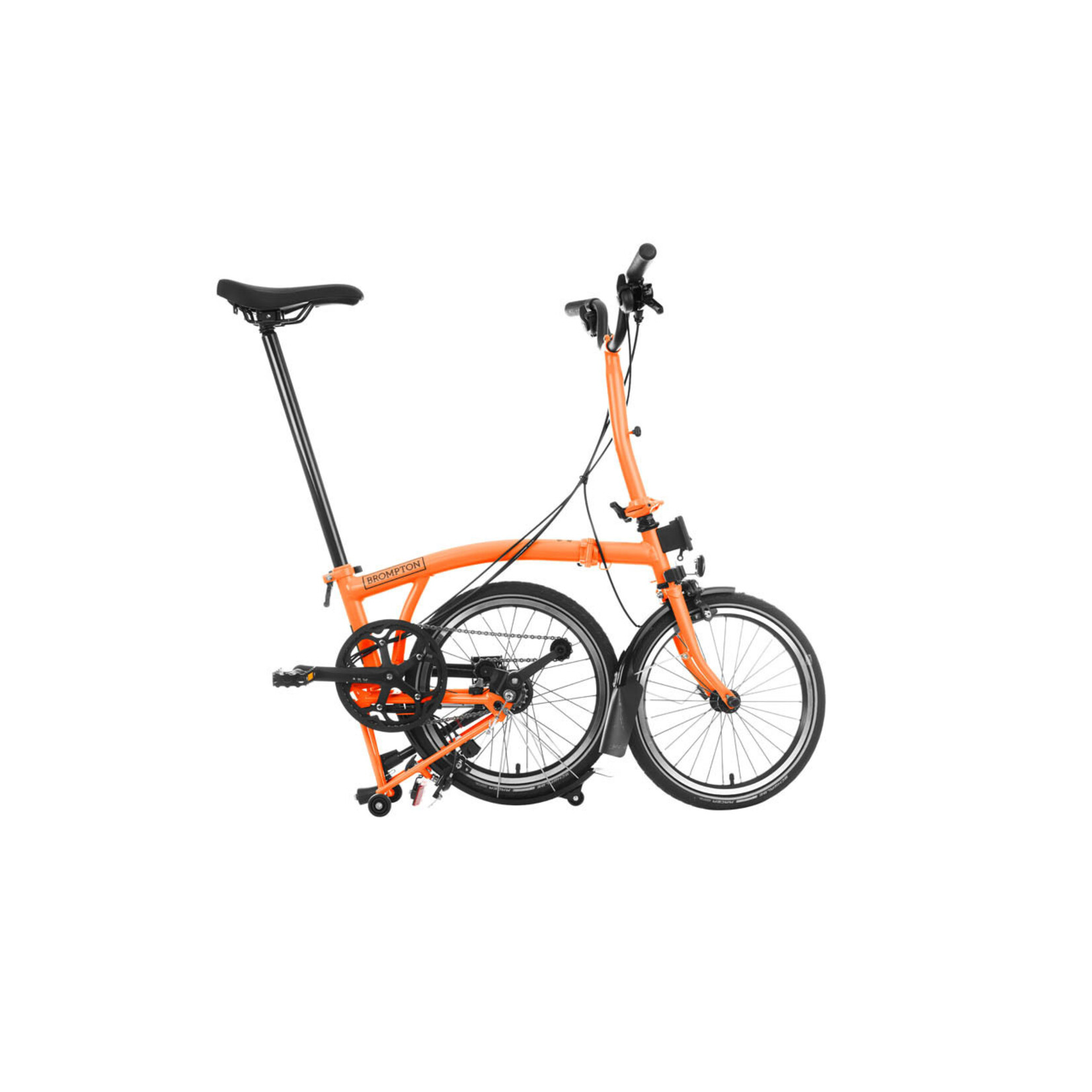 Brompton Brompton C Line 6 Speed Mid Handlebar - Sunset Orange