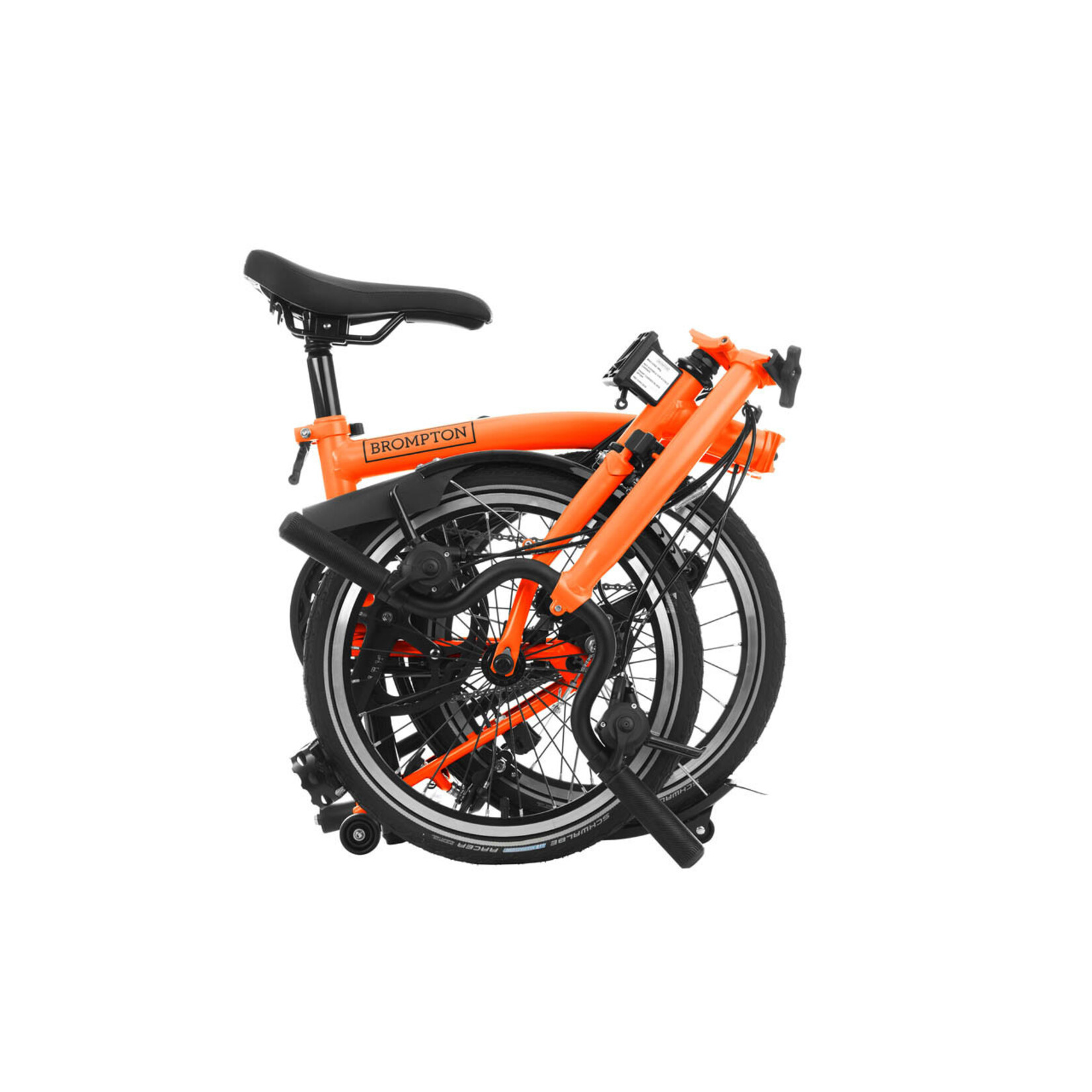Brompton Brompton C Line 6 Speed Mid Handlebar - Sunset Orange