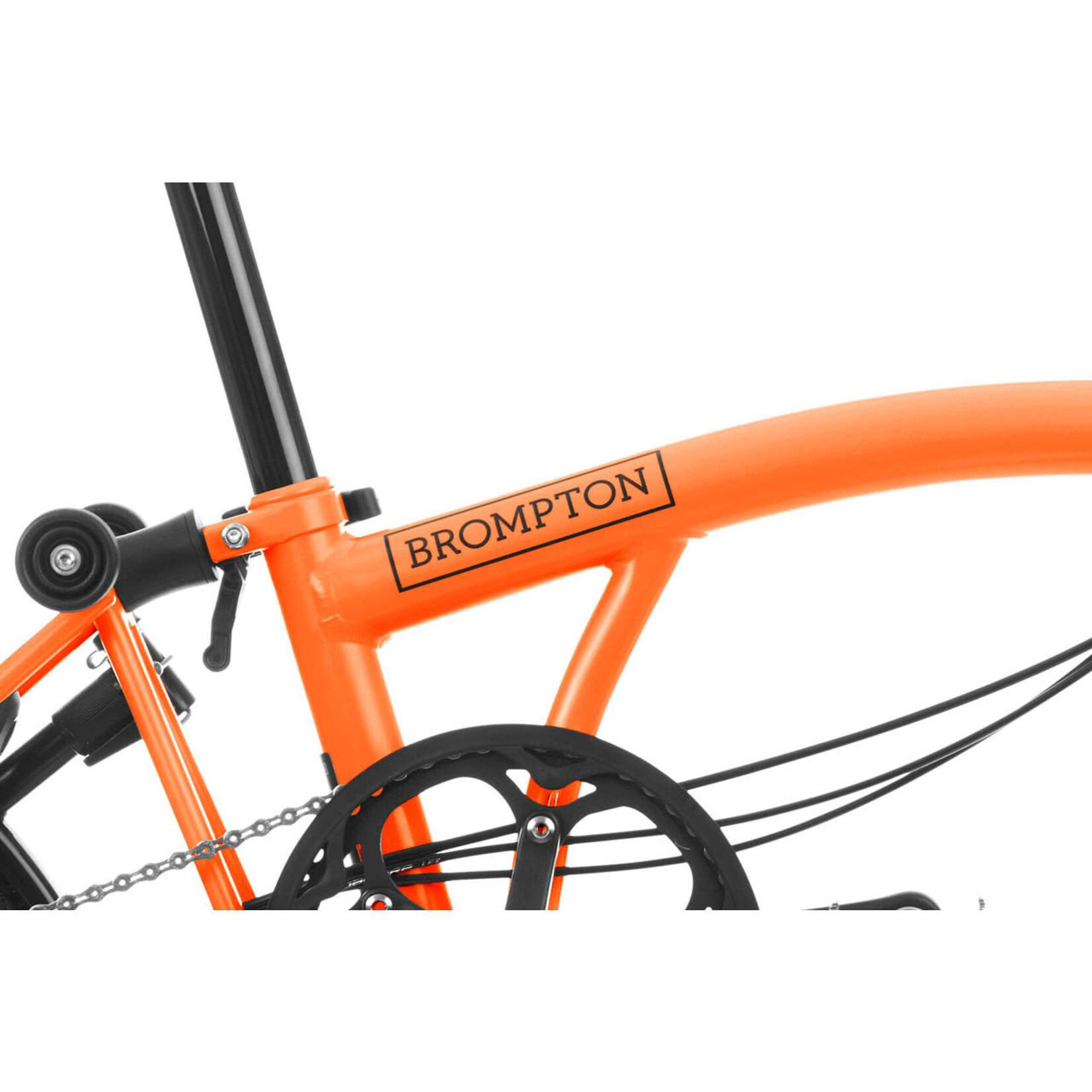 Brompton Brompton C Line 6 Speed Mid Handlebar - Sunset Orange