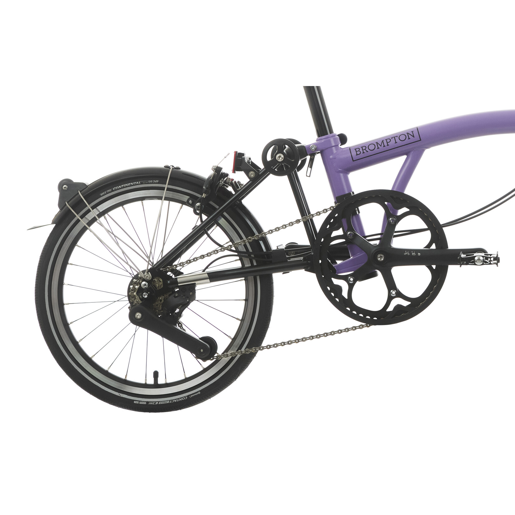 Brompton P Line Urban Mid Handlebar - Pop Lilac - J.C. Lind Brompton P Line Urban Mid Handlebar - Pop Lilac - J.C. Lind