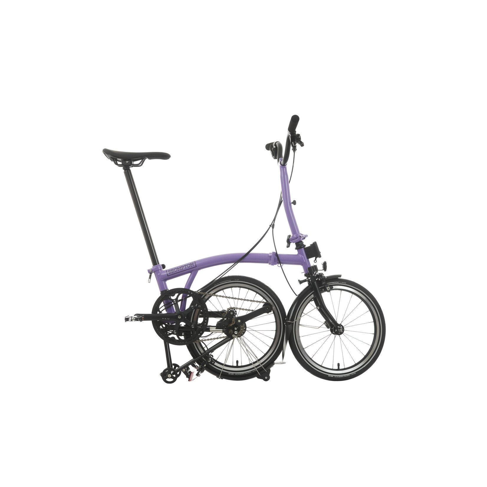 Brompton P Line Urban Mid Handlebar - Pop Lilac - J.C. Lind Brompton P Line Urban Mid Handlebar - Pop Lilac - J.C. Lind