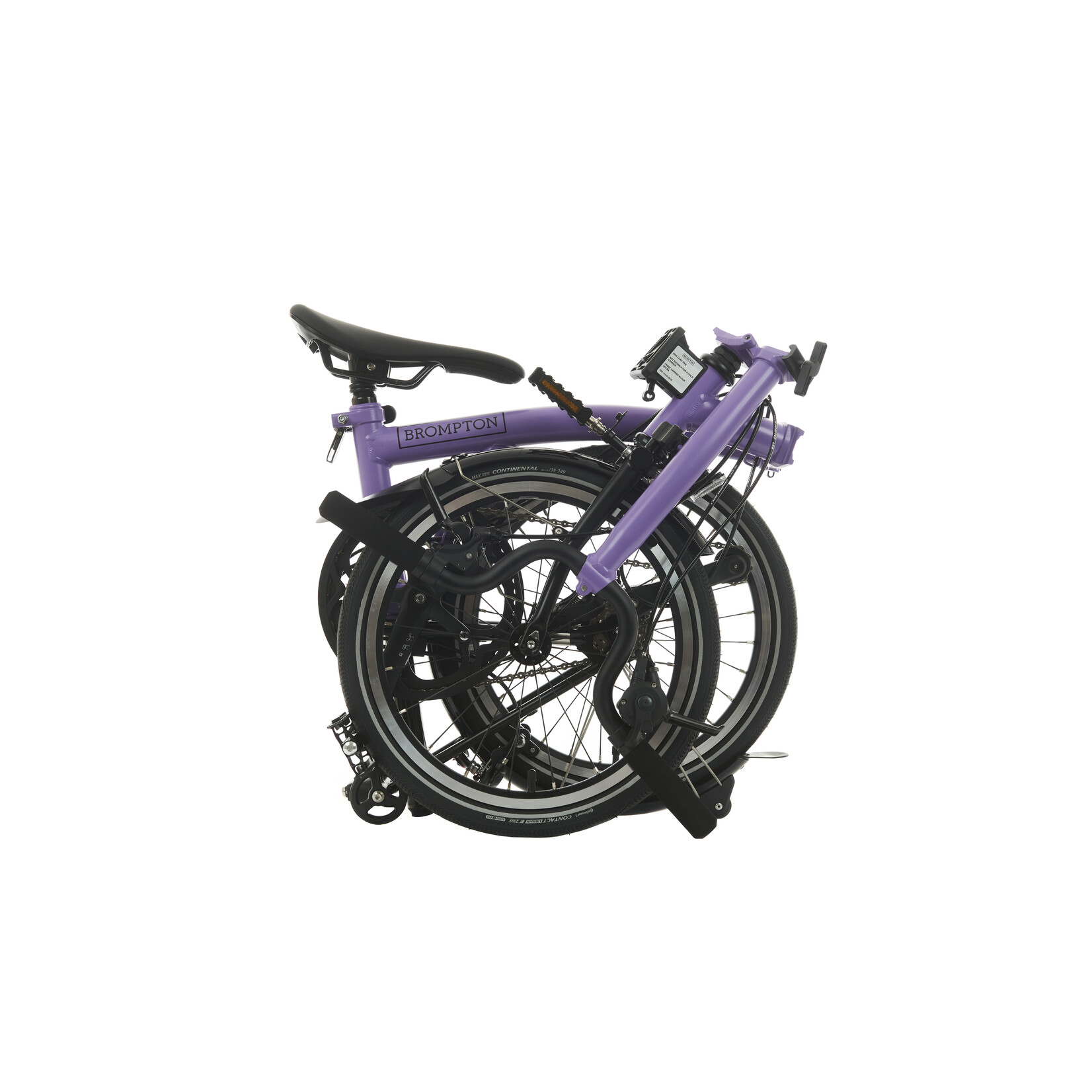 Brompton P Line Urban Mid Handlebar - Pop Lilac - J.C. Lind Brompton P Line Urban Mid Handlebar - Pop Lilac - J.C. Lind