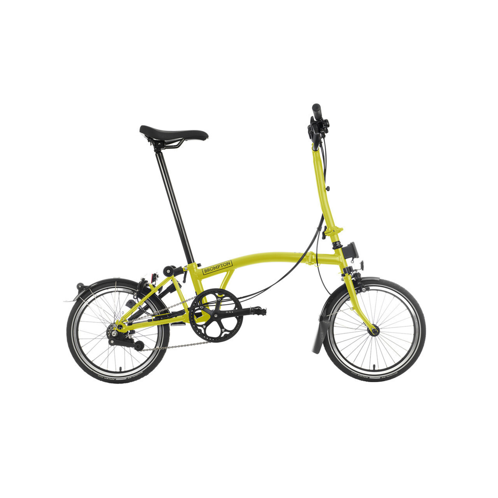 Brompton Brompton C Line 6 Speed High Handlebar - Yuzu Lime
