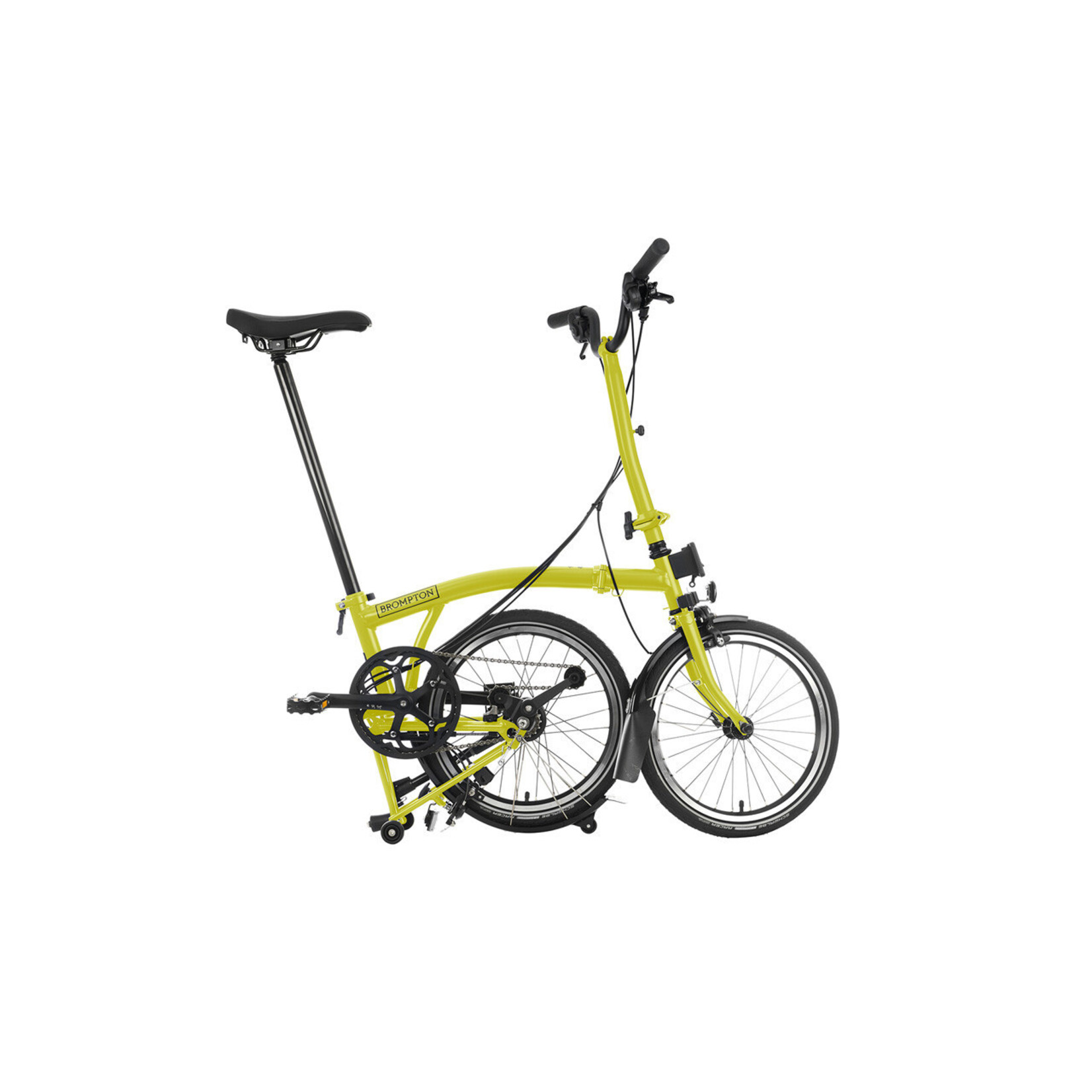 Brompton Brompton C Line 6 Speed High Handlebar - Yuzu Lime