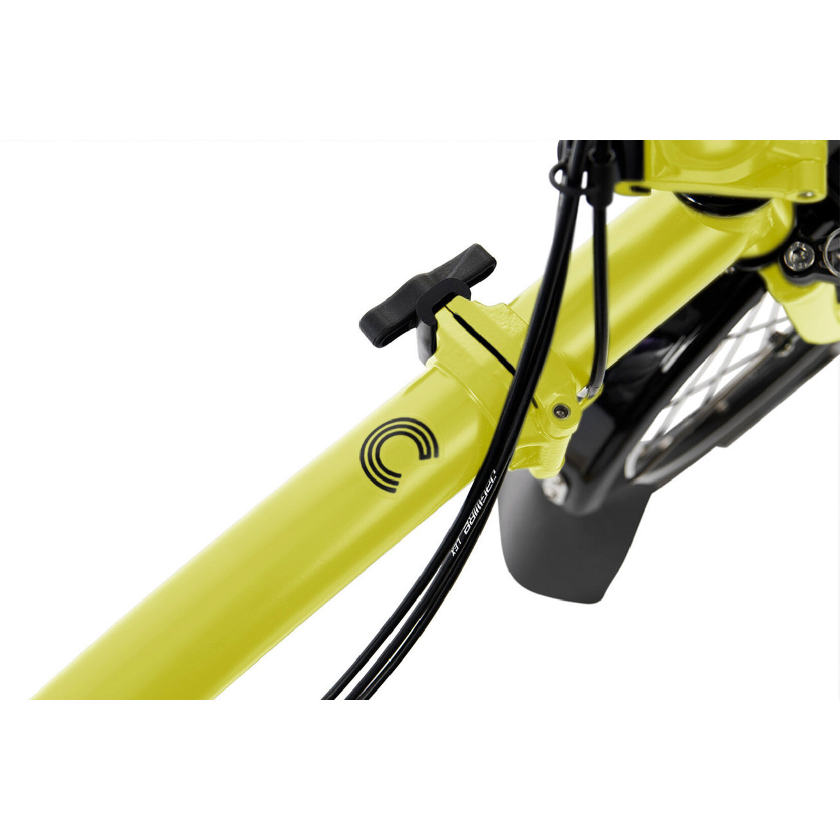 limon　フィン付き Brompton C Line Explore High Handlebar - Yuzu Lime - J.C.