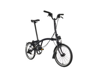 BROMPTON C-Line M6R Black Edition ブラック Brompton C Line Explore Mid Handlebar - Black - J.C. Lind Bike Co.