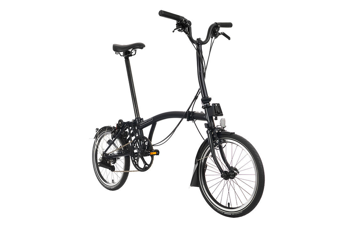 Brompton C Line Explore Mid Handlebar - Black - J.C. Lind Bike Co.
