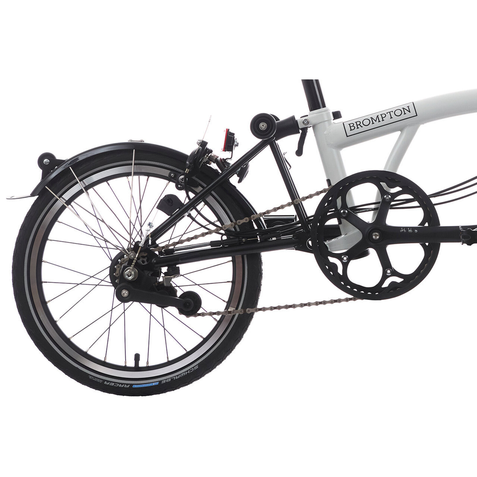 Brompton Brompton C Line 6 Speed High Handlebar - Papyrus White