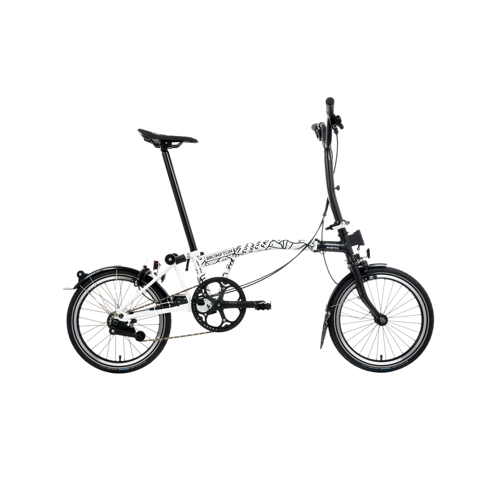 Brompton Brompton x Shantell Martin C Line 2 Speed Mid Handlebar