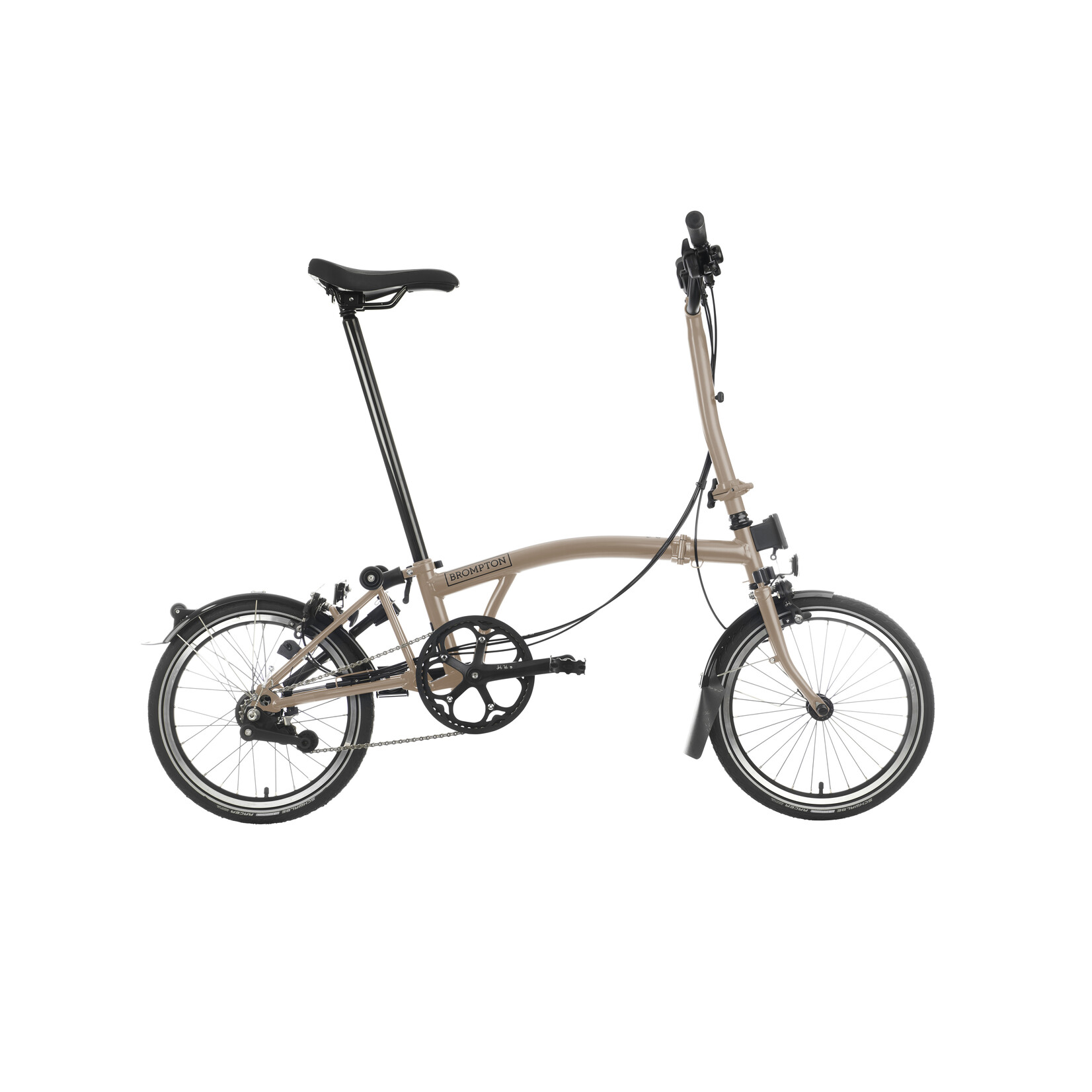 Brompton M6L DUNE SAND 2024購入 Brompton C Line Explore High Handlebar - Dune Sand - J.C.