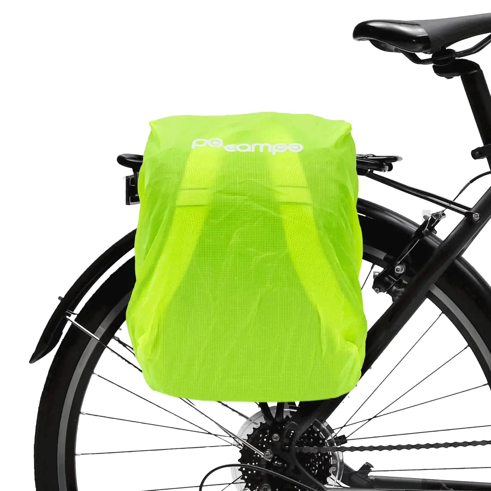 Po Campo Po Campo Bedford Backpack Pannier - Black