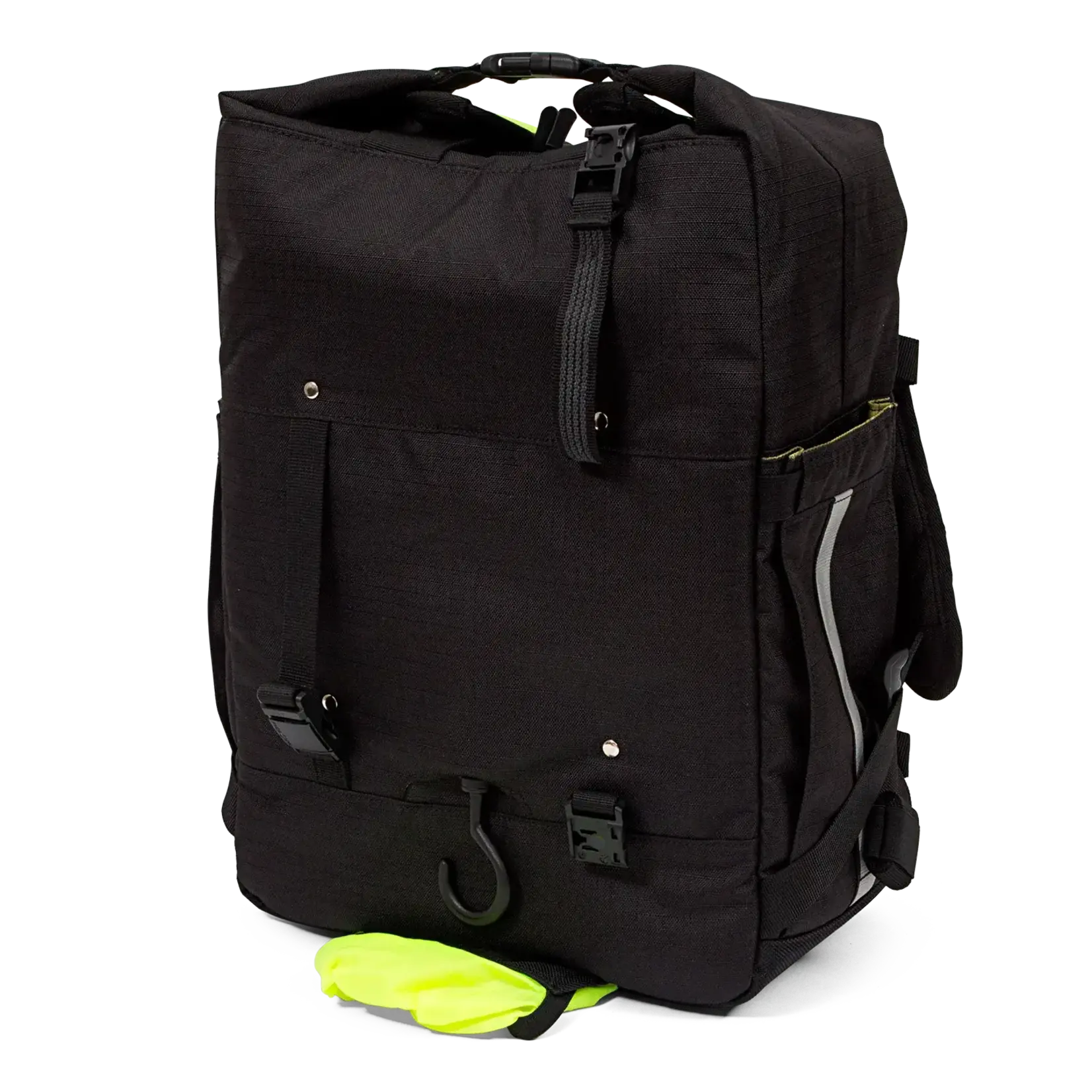 Po Campo Po Campo Bedford Backpack Pannier - Black