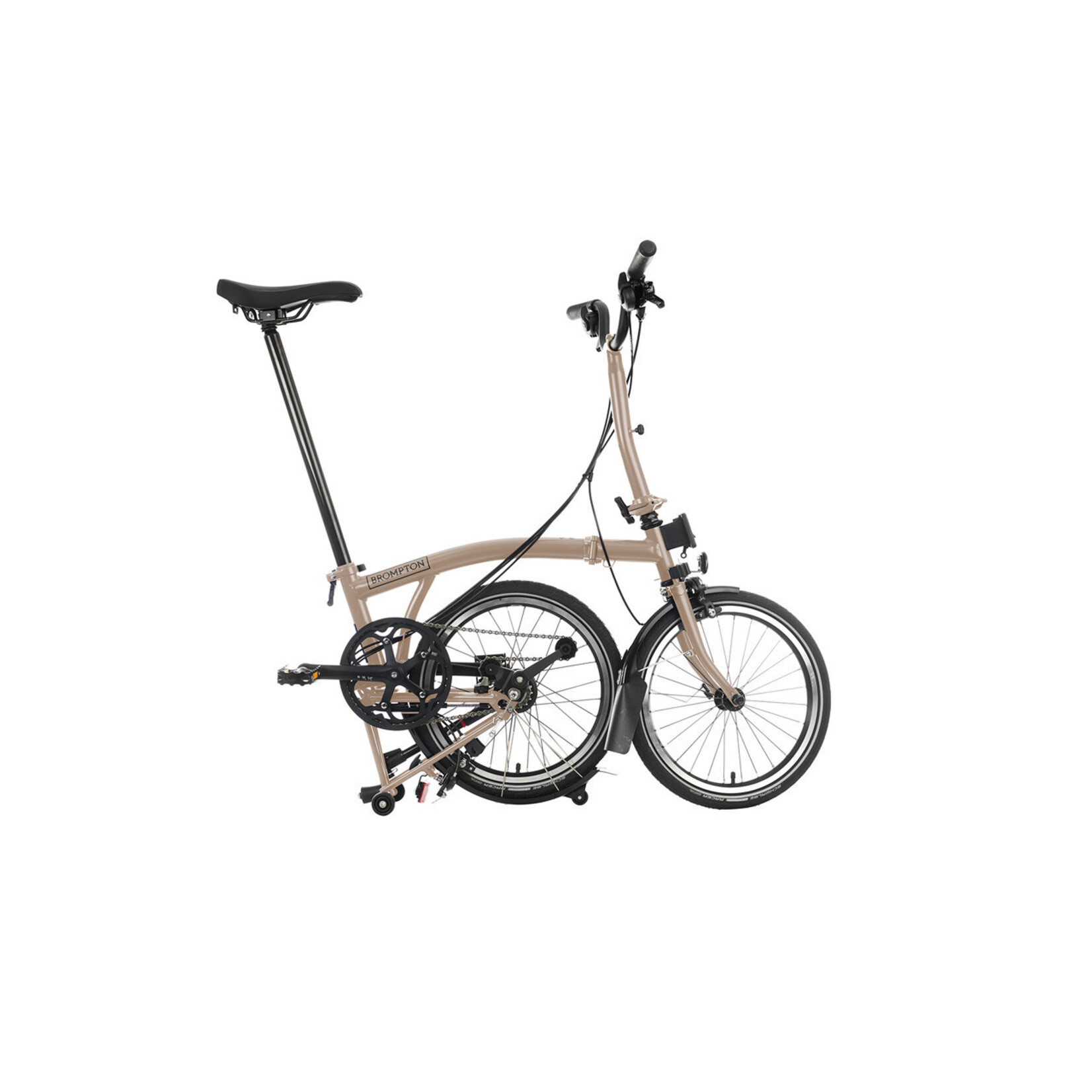 Brompton Brompton C Line 6 Speed Mid Handlebar - Dune Sand