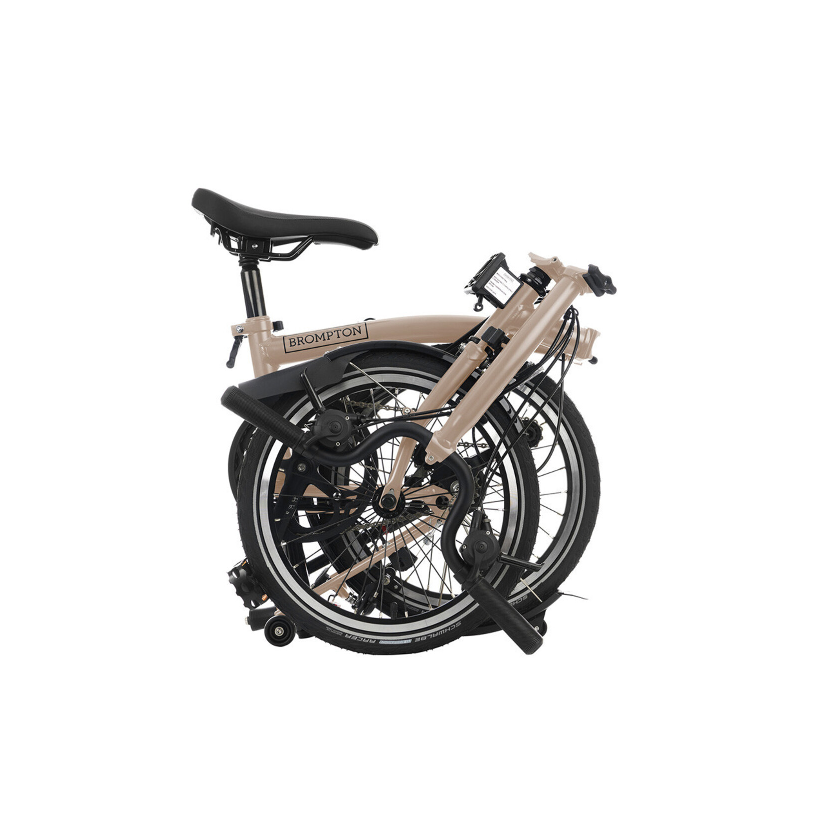 Brompton Brompton C Line 6 Speed Mid Handlebar - Dune Sand