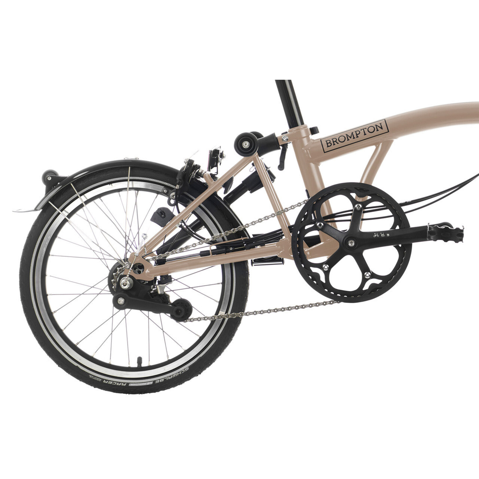 Brompton Brompton C Line 6 Speed Mid Handlebar - Dune Sand