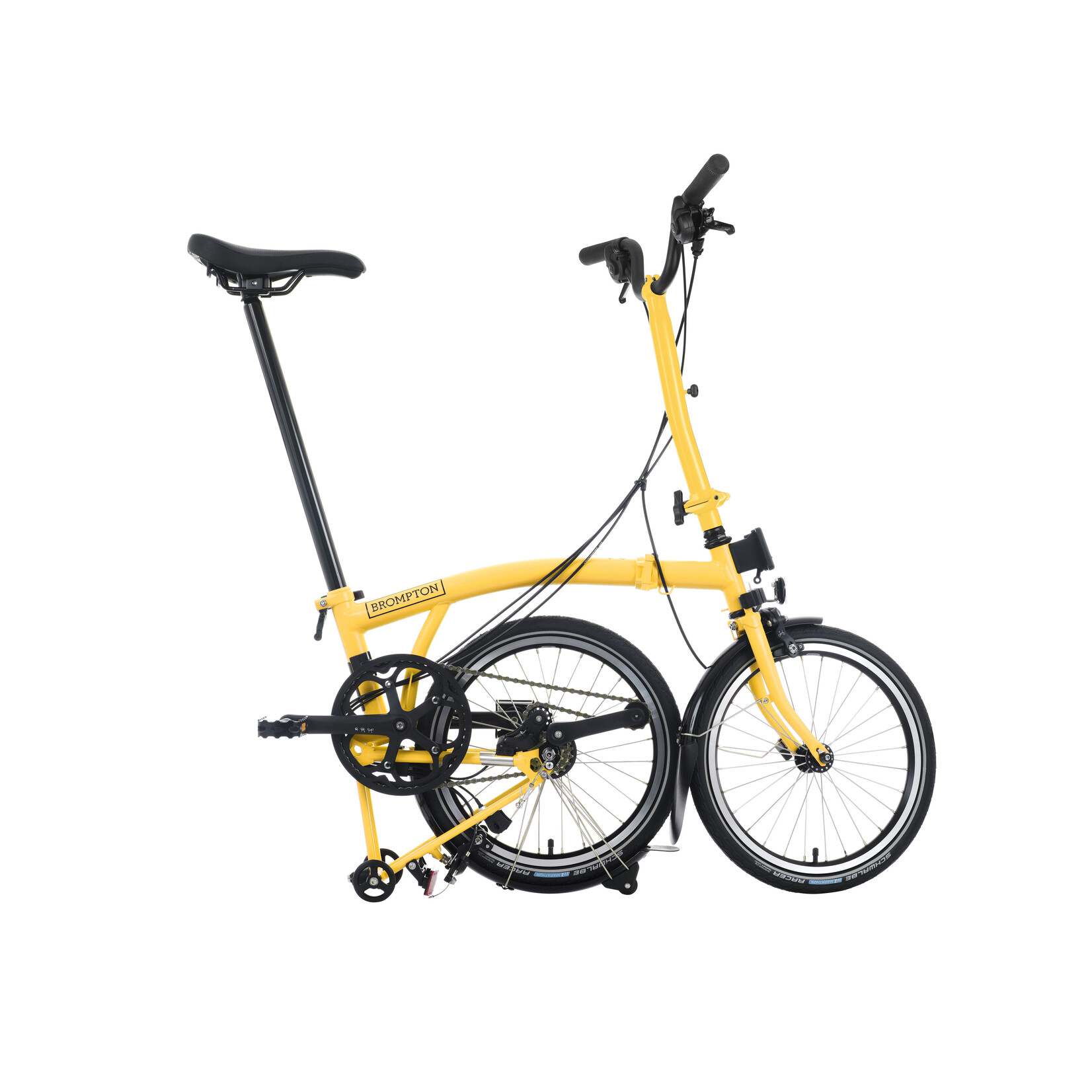 Brompton Brompton C Line 6 Speed High Handlebar - Bumblebee Yellow