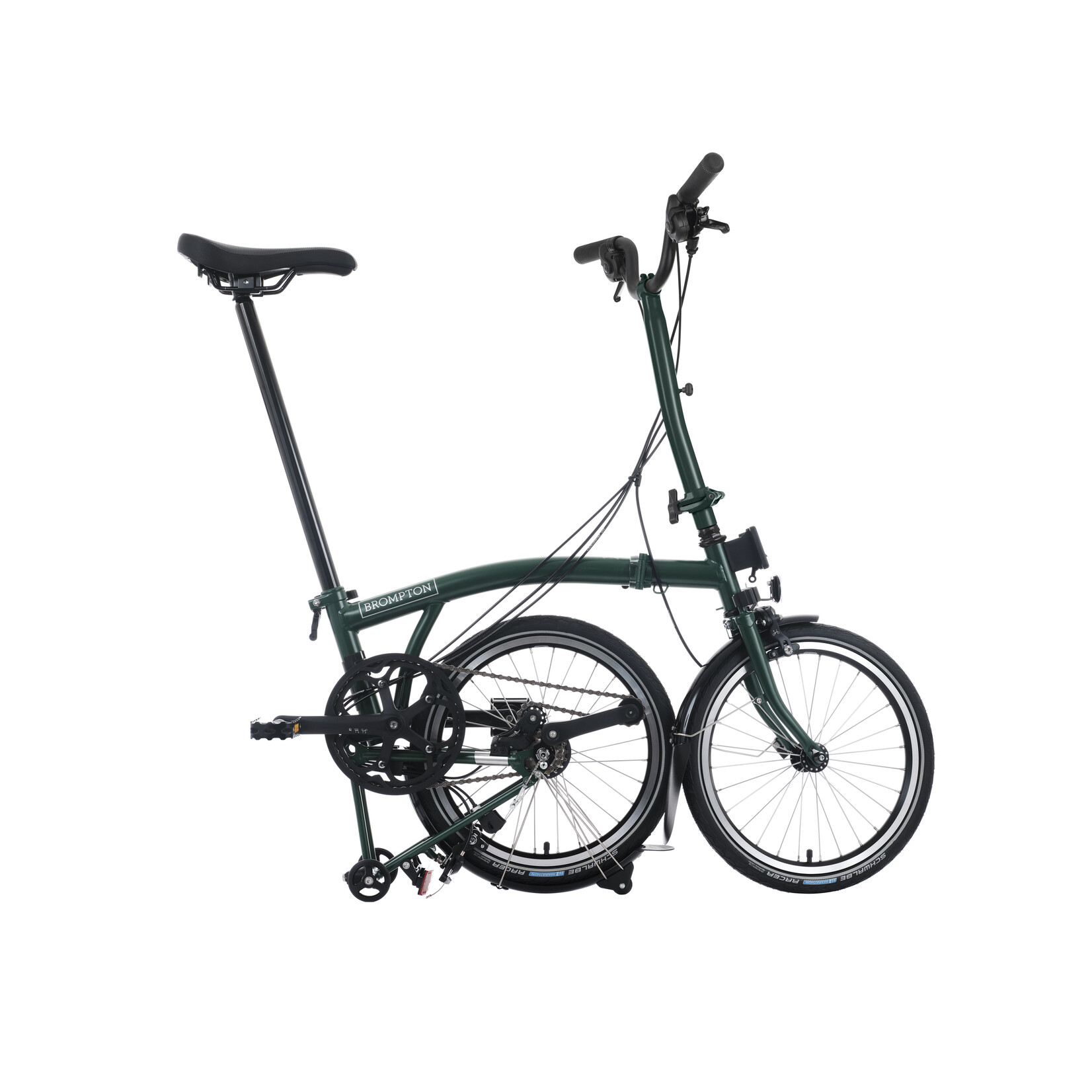 Brompton Brompton C Line 12 Speed High Handlebar - Racing Green