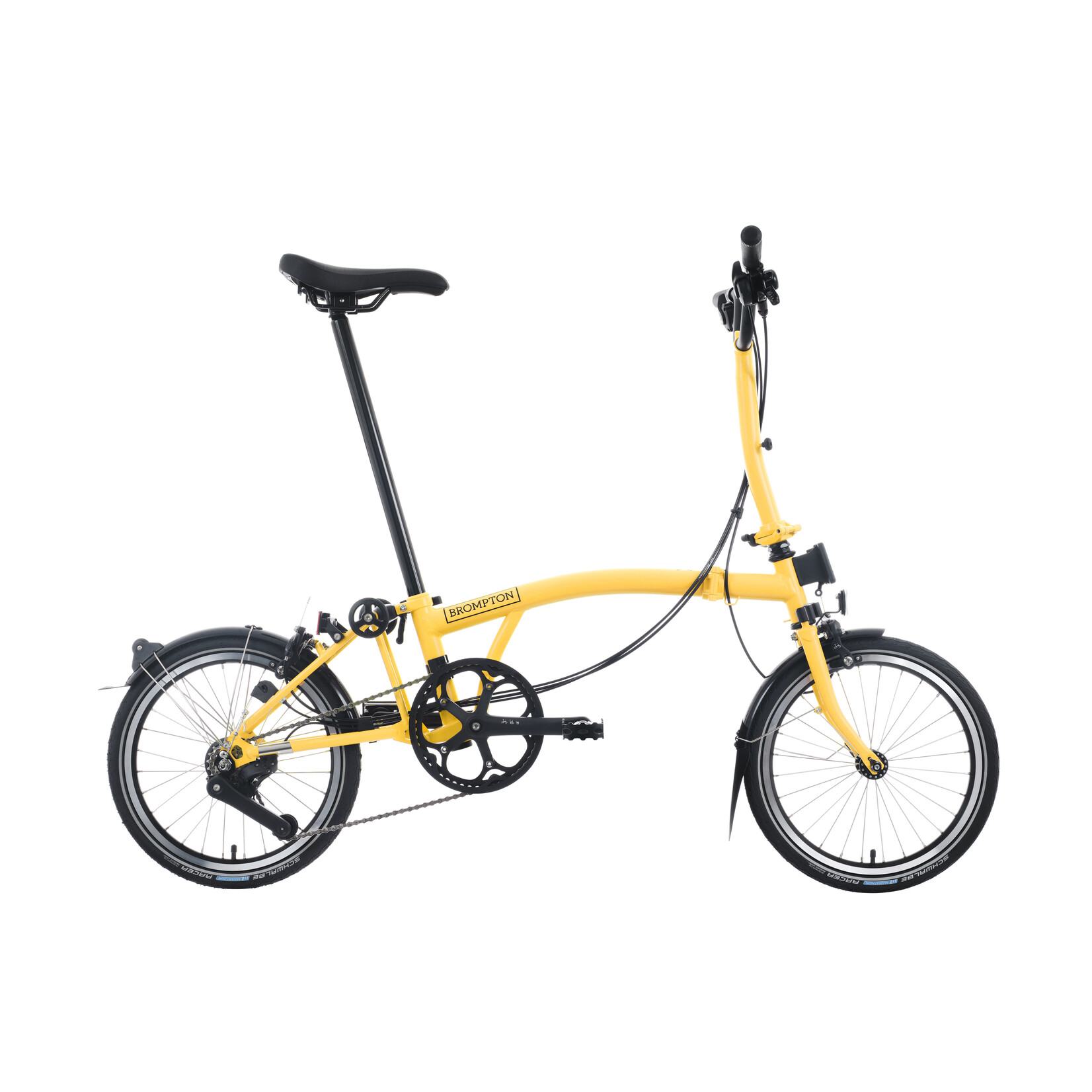 Brompton Brompton C Line 6 Speed Mid Handlebar - Bumblebee Yellow