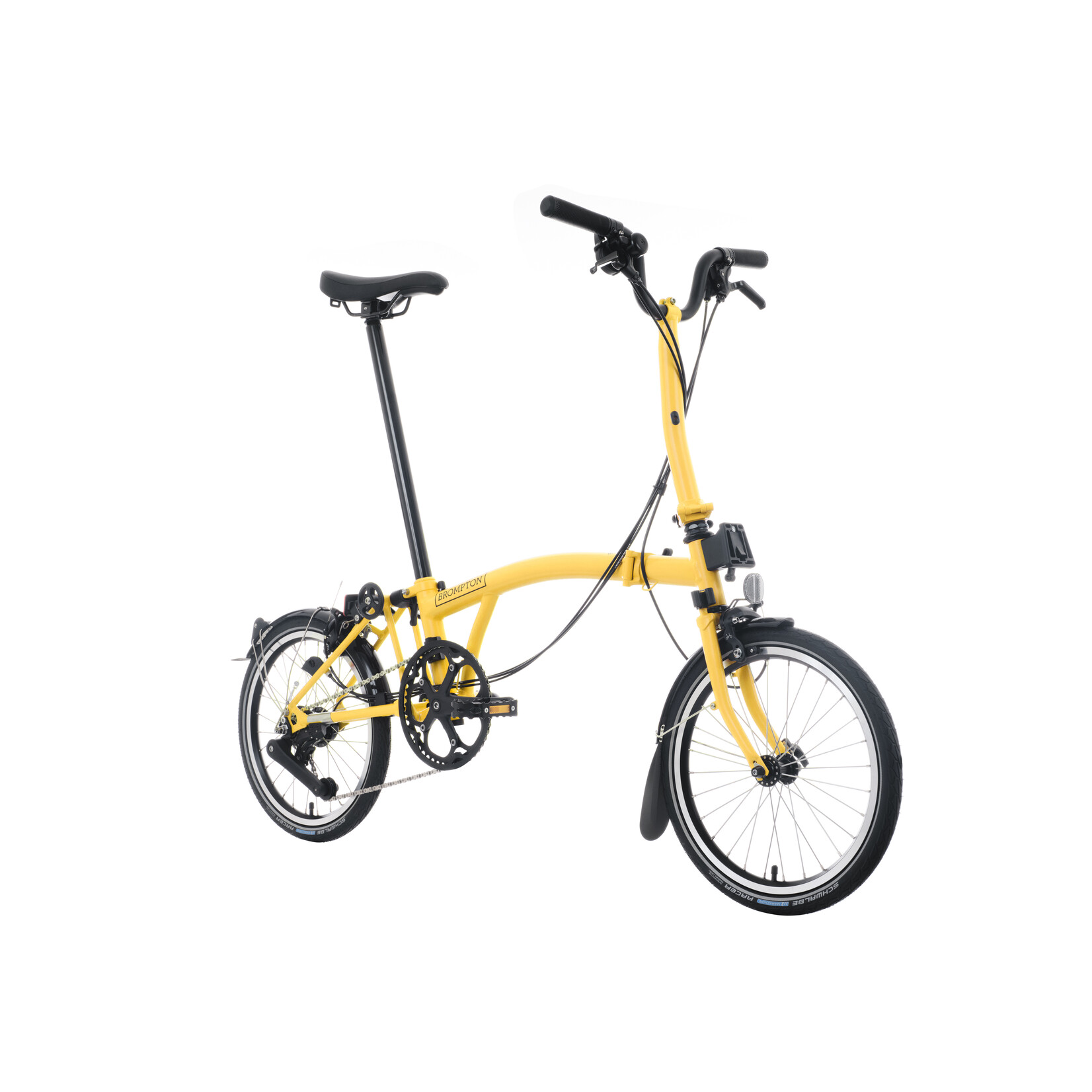 Brompton Brompton C Line 6 Speed Mid Handlebar - Bumblebee Yellow