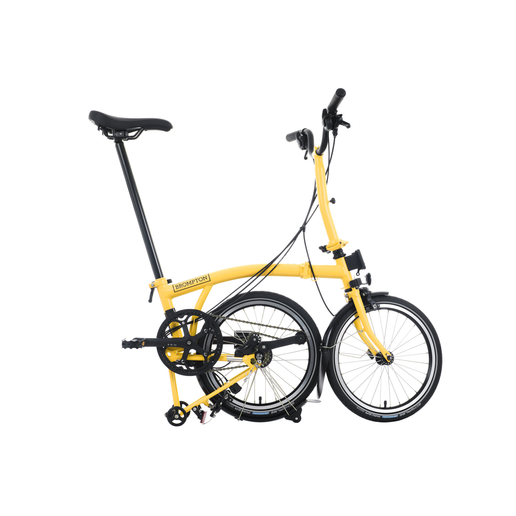 Brompton Brompton C Line 6 Speed Mid Handlebar - Bumblebee Yellow