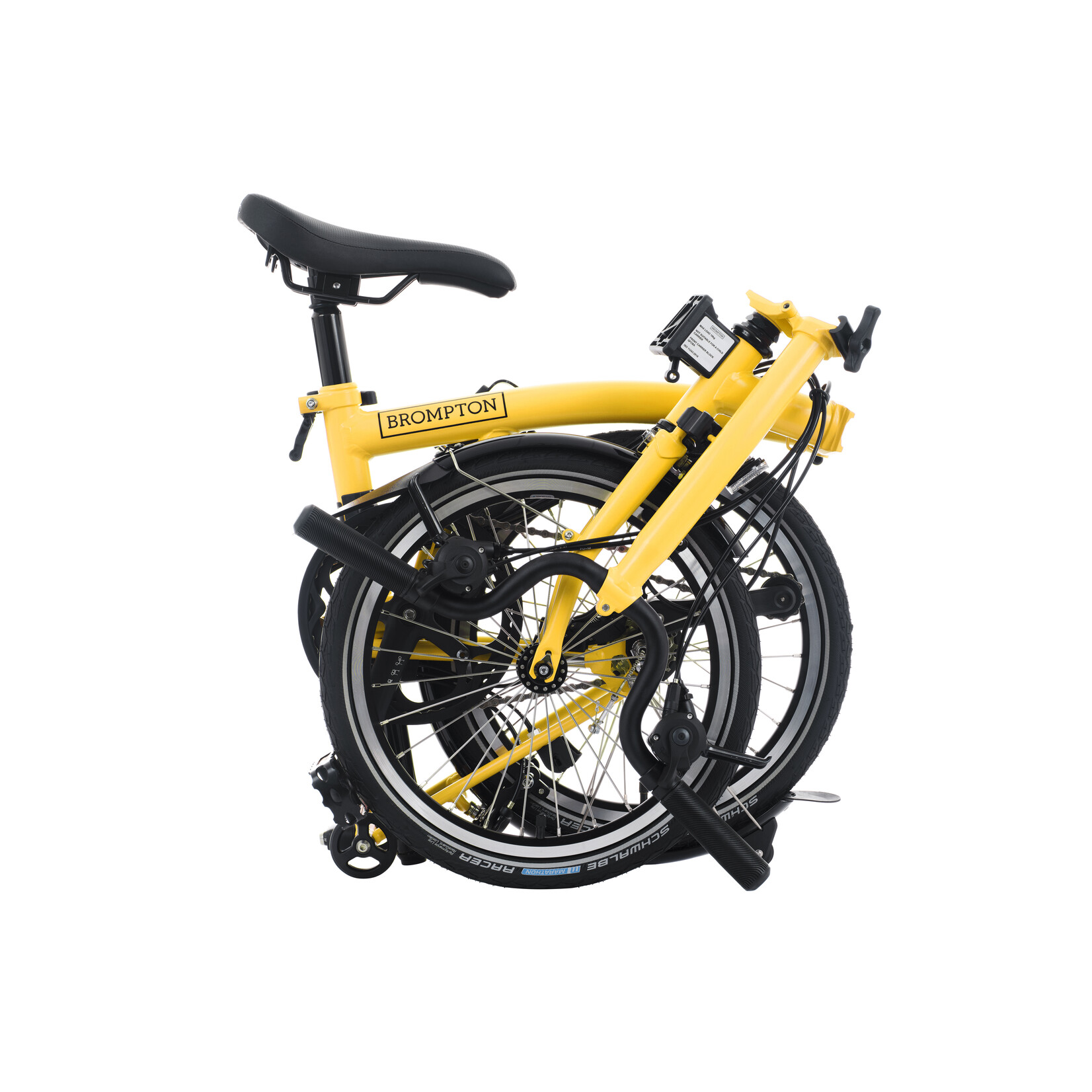 Brompton Brompton C Line 6 Speed Mid Handlebar - Bumblebee Yellow