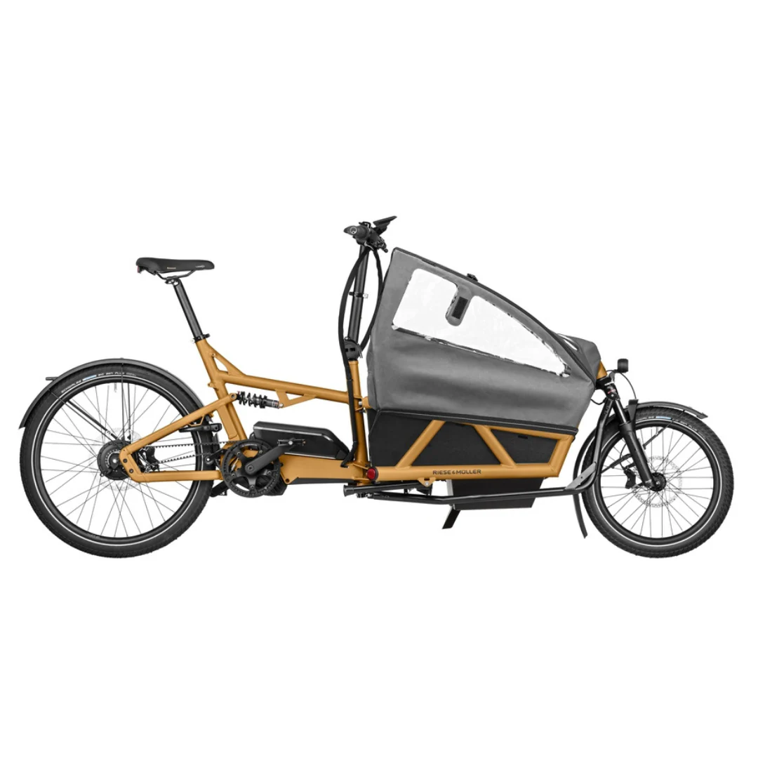 Riese & Müller Load4 60 rohloff HS peanut matt - J.C. Lind Bike Co.