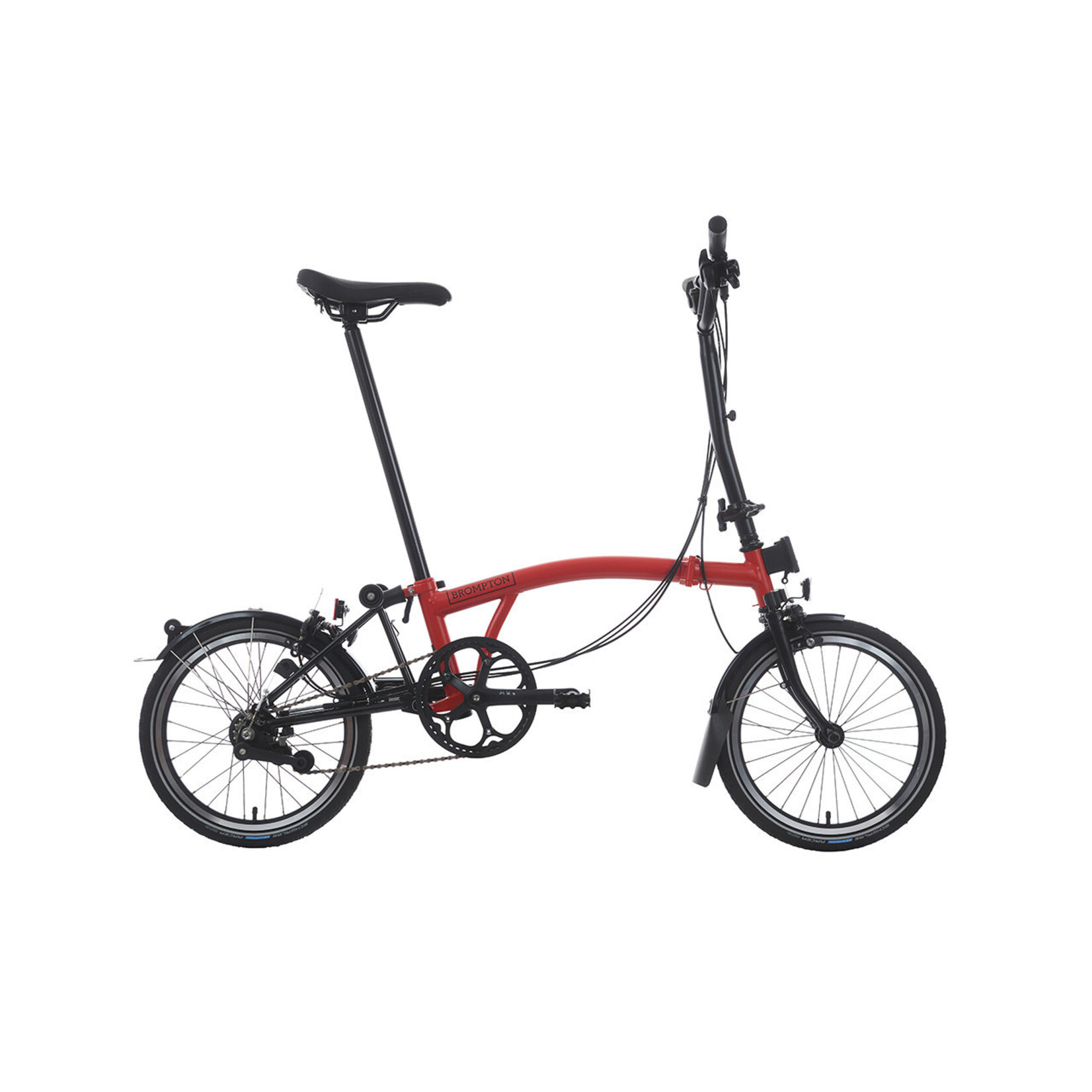 Brompton Brompton C Line 6 Speed High Handlebar - Vermillion Red