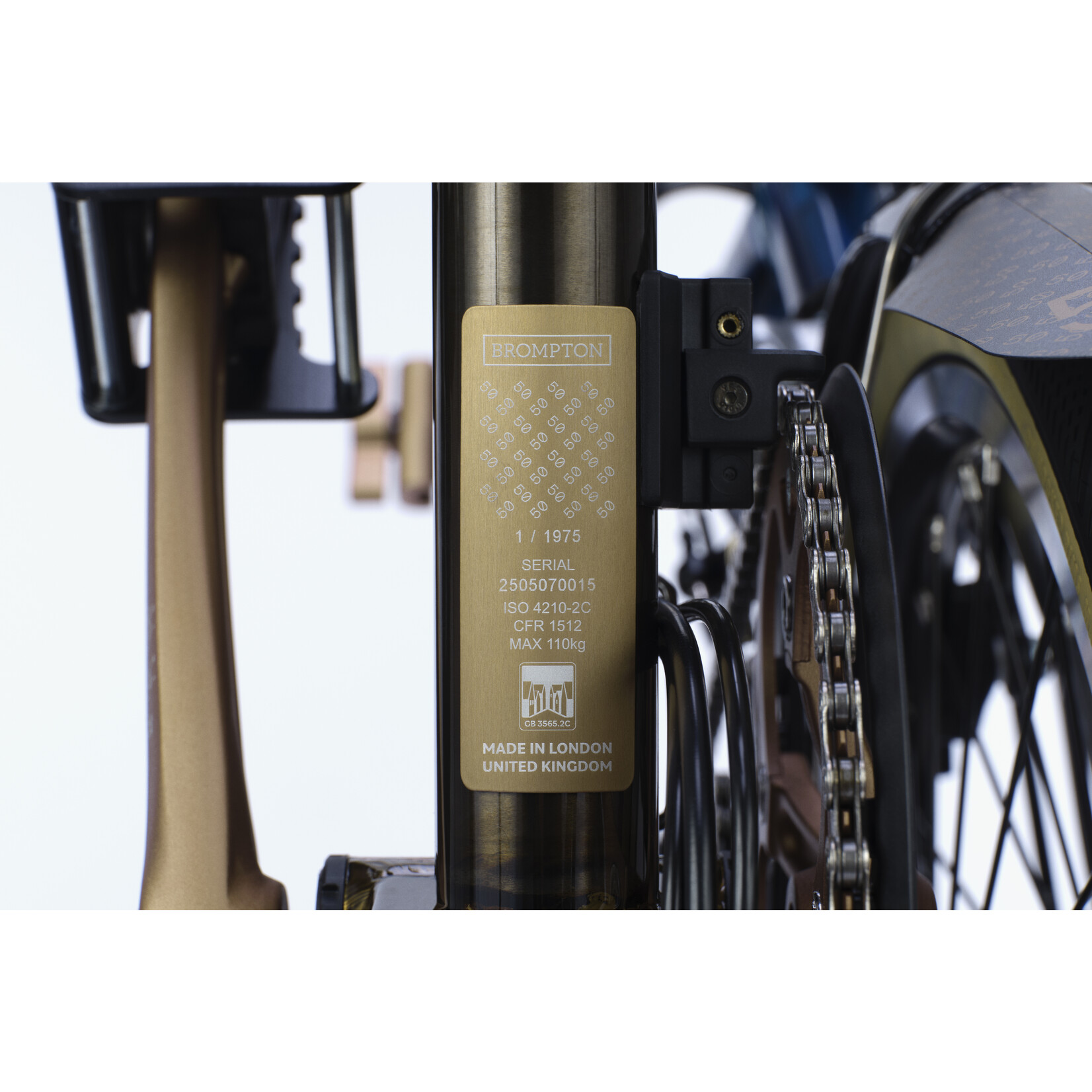 Brompton Brompton 1975 Edition C Line 12 Speed Mid Handlebar