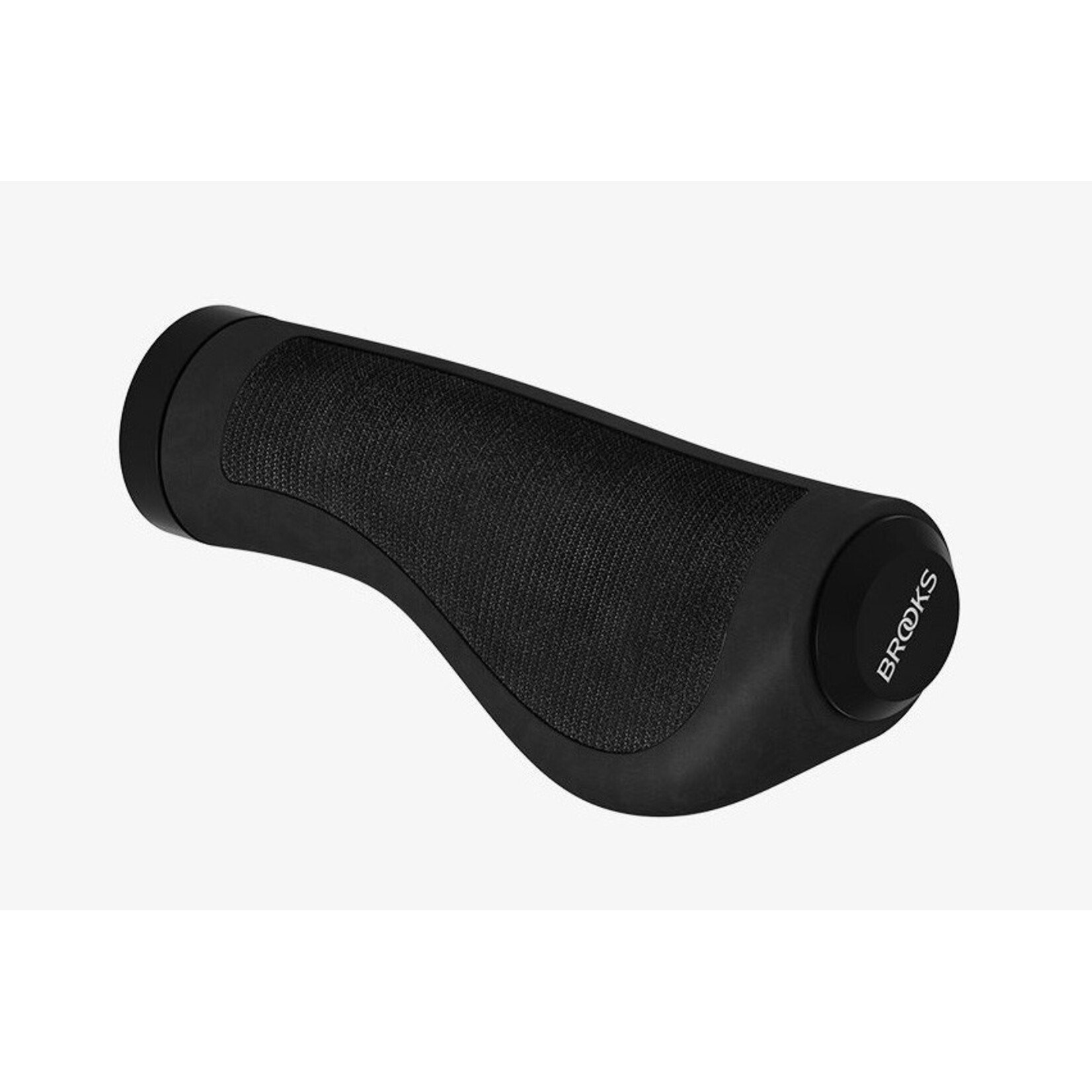 Brooks Brooks Ergonomic Rubber Grips 130/130 mm long Black